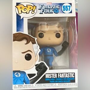 Fantastic 4 “ Mr. Fantastic” funko pop, never been open.